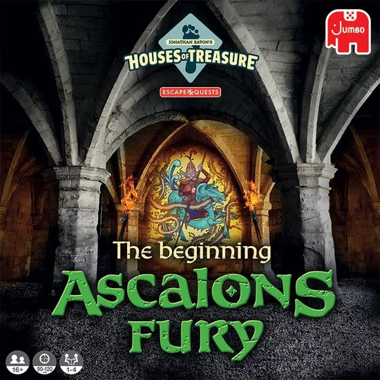 Jumbo Houses Of Treasure Escape Quest The Beginning: Ascalons Fury - Escaperoom Met Legpuzzels 13 Jumbo Houses Of Treasure Escape Quest The Beginning: Ascalons Fury - Escaperoom Met Legpuzzels - Afbeelding 13