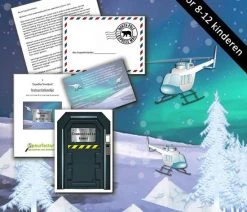 Speurfactory Escape Room Voor Kinderen - Expeditie Noordpool - Kinderfeestje - Voor Maximaal 12 Kinderen - Breinbreker - 8 T/m 12 Jaar