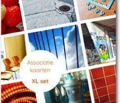 Liefsoppapier.nl Associatiekaarten XL Set 100 Afbeeldingen - Coachkaarten - Werkvorm - Coachtool - Liefsoppapier