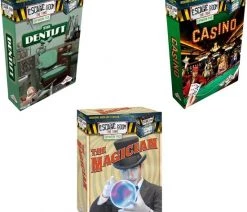 Merkloos Escape Room Uitbreidingsbundel - 3 Stuks - The Dentist & Casino & The Magician