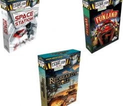 Merkloos Escape Room Uitbreidingsbundel - 3 Stuks - Space Station & Funland & Redbeard's Gold