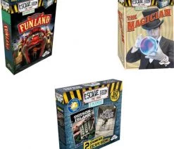 Merkloos Escape Room Uitbreidingsbundel - 3 Stuks - Funland & Mad House & The Magician