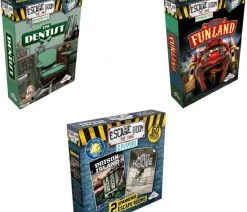 Merkloos Escape Room Uitbreidingsbundel - 3 Stuks - The Dentist & Funland & Mad House