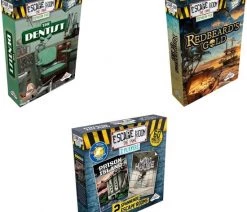 Merkloos Escape Room Uitbreidingsbundel - 3 Stuks - The Dentist & Mad House & Redbeard's Gold