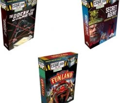 Merkloos Escape Room Uitbreidingsbundel - 3 Stuks - Funland & The Break-in & Secret Agent