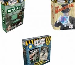 Merkloos Escape Room Uitbreidingsbundel - 3 Stuks - The Dentist & Mad House & The Magician
