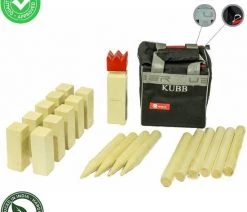 UBER KUBB - Compacte Set - Volledig Compleet In Nette Tas Top Kwaliteit