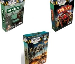 Merkloos Escape Room Uitbreidingsbundel - 3 Stuks - The Dentist & Funland & Redbeard's Gold