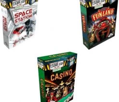 Merkloos Escape Room Uitbreidingsbundel - 3 Stuks - Space Station & Funland & Casino