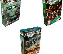 Merkloos Escape Room Uitbreidingsbundel - 3 Stuks - The Dentist & Casino & Redbeard's Gold
