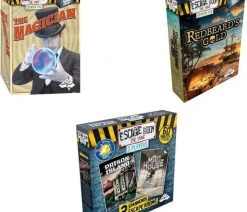 Merkloos Escape Room Uitbreidingsbundel - 3 Stuks - Mad House & The Magician & Redbeard's Gold