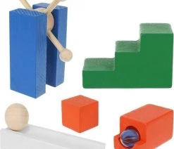 Nagtegaal Design Kleurrijke Domino Stenen Speelset Met Leuke Extra's - Hout 1131 Delig -Vloerspellen Verkoop 550x581