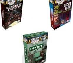 Merkloos Escape Room Uitbreidingsbundel - 3 Stuks - The Dentist & The Break-in & Secret Agent