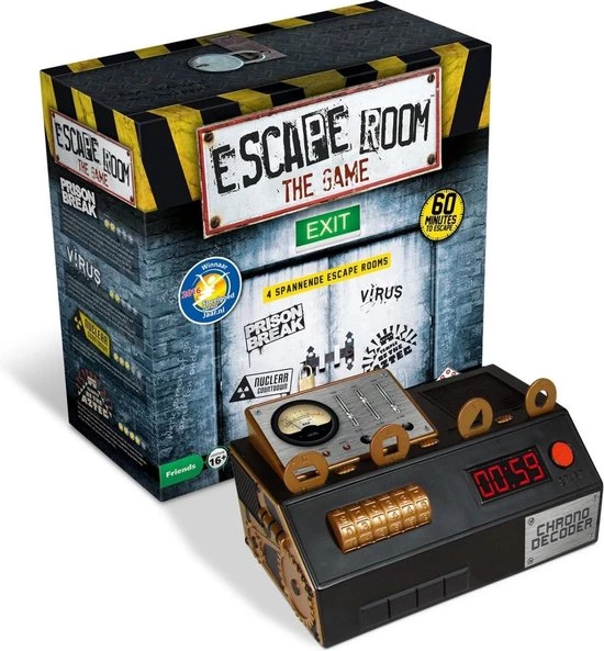 Merkloos Spellenbundel - Escape Room - 2 Stuks - The Game Basisspel & Uitbreiding Space Station 4 Merkloos Spellenbundel - Escape Room - 2 Stuks - The Game Basisspel & Uitbreiding Space Station - Afbeelding 4
