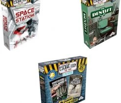 Merkloos Escape Room Uitbreidingsbundel - 3 Stuks - Space Station & The Dentist & Mad House