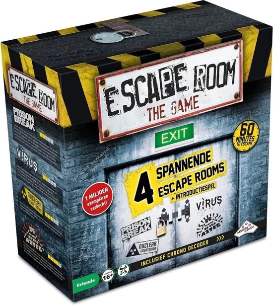 Merkloos Spellenbundel - Escape Room - 2 Stuks - The Game Basisspel & Uitbreiding The Magician 2 Merkloos Spellenbundel - Escape Room - 2 Stuks - The Game Basisspel & Uitbreiding The Magician - Afbeelding 2