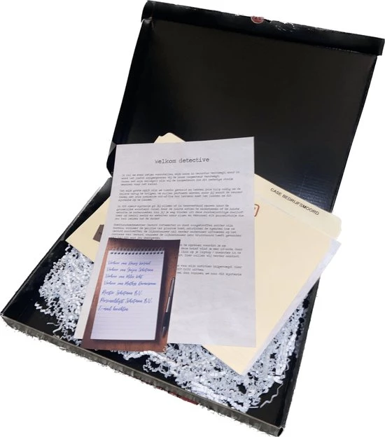 The Secret Case - Bedrijfsmoord - Escape Room Spel Voor Thuis 1 The Secret Case - Bedrijfsmoord - Escape Room Spel Voor Thuis