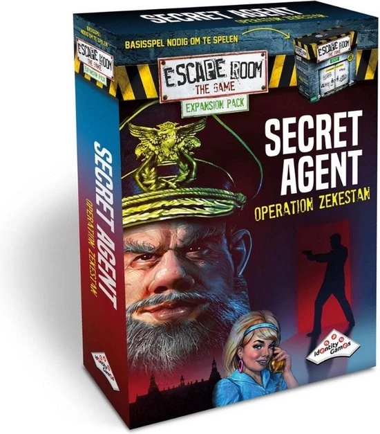 Identity Games Uitbreidingsbundel - 3 Stuks - Escape Room - Funland & The Break-in & Secret Agent 8 Identity Games Uitbreidingsbundel - 3 Stuks - Escape Room - Funland & The Break-in & Secret Agent - Afbeelding 8