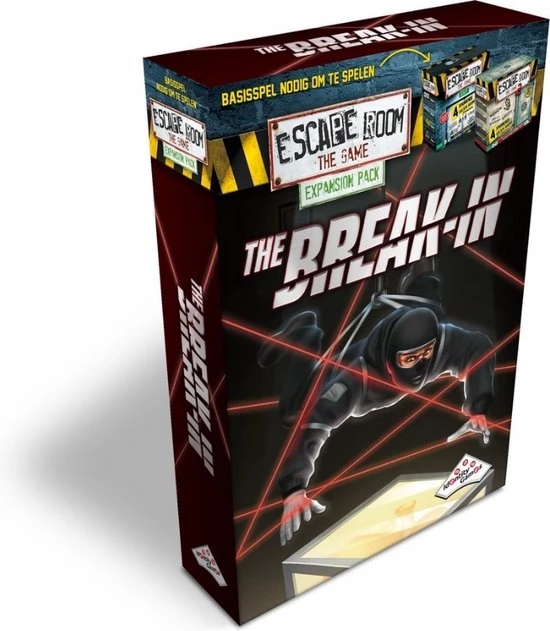 Identity Games Uitbreidingsbundel - 2 Stuks - Escape Room - The Break-in & 2 Players Horror 2 Identity Games Uitbreidingsbundel - 2 Stuks - Escape Room - The Break-in & 2 Players Horror - Afbeelding 2