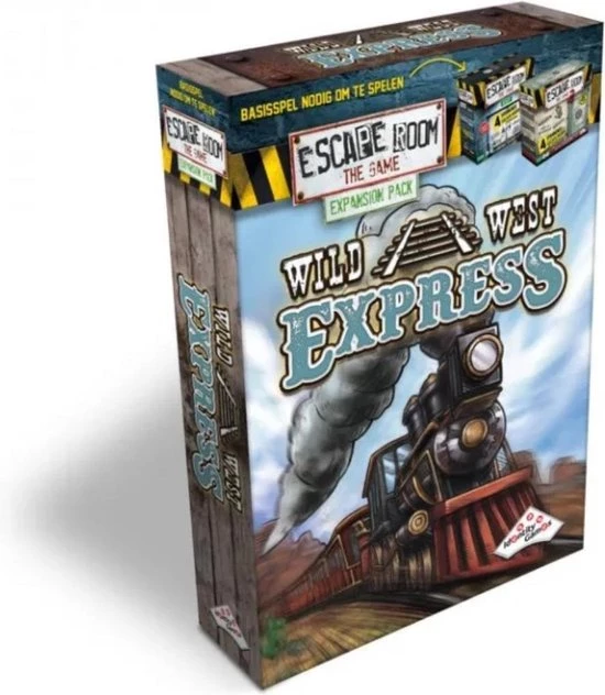 Merkloos Escape Room Uitbreidingsbundel - 2 Stuks - Uitbreiding Mad House & Uitbreiding Wild West 8 Merkloos Escape Room Uitbreidingsbundel - 2 Stuks - Uitbreiding Mad House & Uitbreiding Wild West - Afbeelding 8
