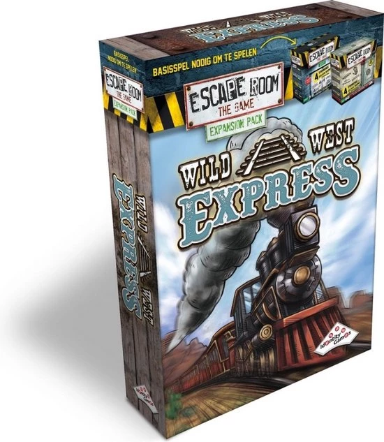 Identity Games Spellenbundel - Escape Room - 2 Stuks - The Game Basisspel 2 & Uitbreiding Wild West Express 2 Identity Games Spellenbundel - Escape Room - 2 Stuks - The Game Basisspel 2 & Uitbreiding Wild West Express - Afbeelding 2