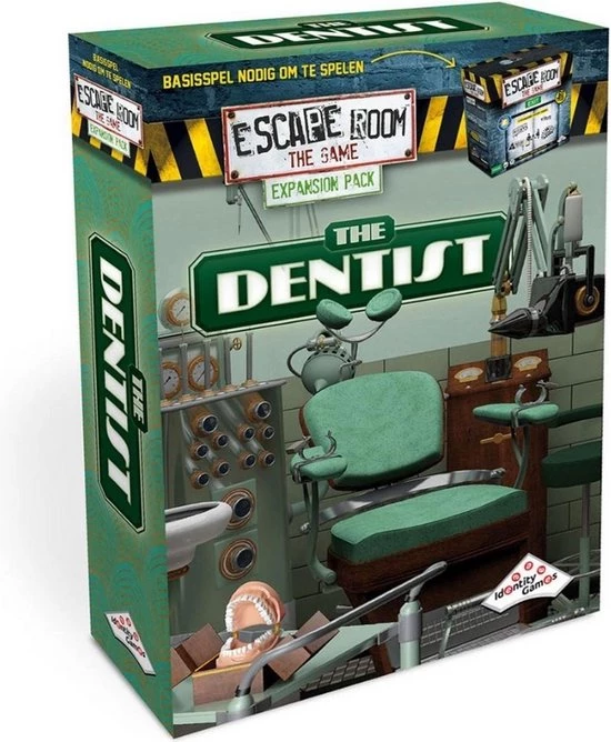 Identity Games Uitbreidingsbundel - 3 Stuks - Escape Room - The Dentist & Funland & The Magician 3 Identity Games Uitbreidingsbundel - 3 Stuks - Escape Room - The Dentist & Funland & The Magician - Afbeelding 3