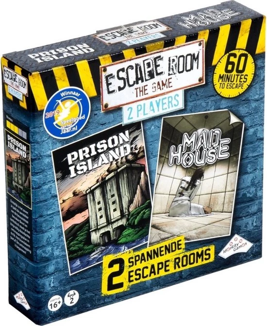 Identity Games Uitbreidingsbundel - Escape Room - 2 Stuks - Uitbreiding Mad House & Uitbreiding Wild West 2 Identity Games Uitbreidingsbundel - Escape Room - 2 Stuks - Uitbreiding Mad House & Uitbreiding Wild West - Afbeelding 2
