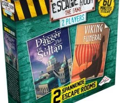 Identity Games Escape Room The Game Voor 2 Spelers - Dagger Of The Sultan & Viking Funeral - Breinbreker
