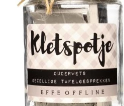 Merkloos Kletspotje
