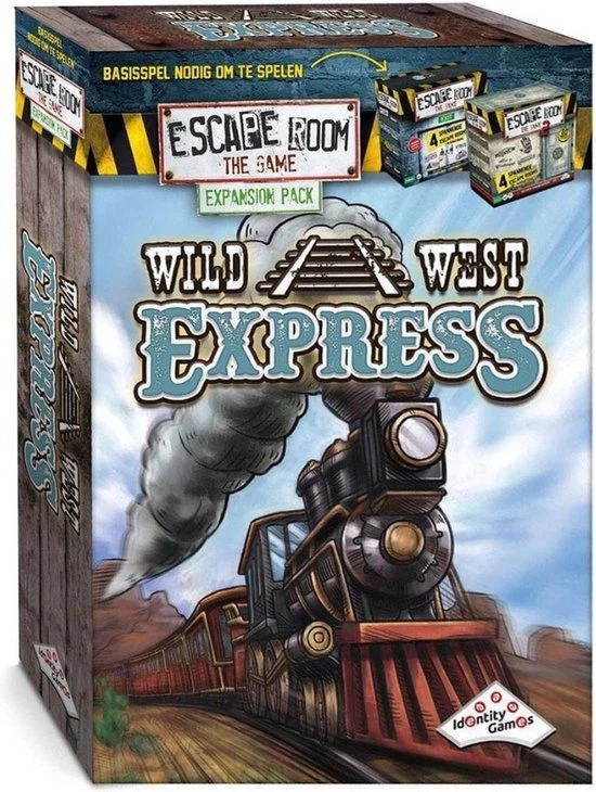 Identity Games Spellenbundel - Escape Room - 2 Stuks - The Game Basisspel 2 & Uitbreiding Wild West Express 4 Identity Games Spellenbundel - Escape Room - 2 Stuks - The Game Basisspel 2 & Uitbreiding Wild West Express - Afbeelding 4
