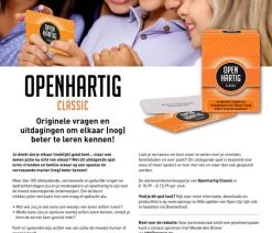 Open Up! Openhartig Classic - Kaartspel -Vloerspellen Verkoop 550x768