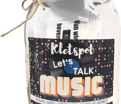 Kletspot Let's Talk Music - Gespreksstarter - Muziekliefhebbers
