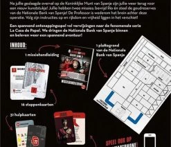 Jumbo La Casa De Papel Escape Game 2 - Escape Room Bordspel -Vloerspellen Verkoop 550x798 1