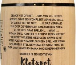 Merkloos Kletspot Offline Babbels -Vloerspellen Verkoop 550x813