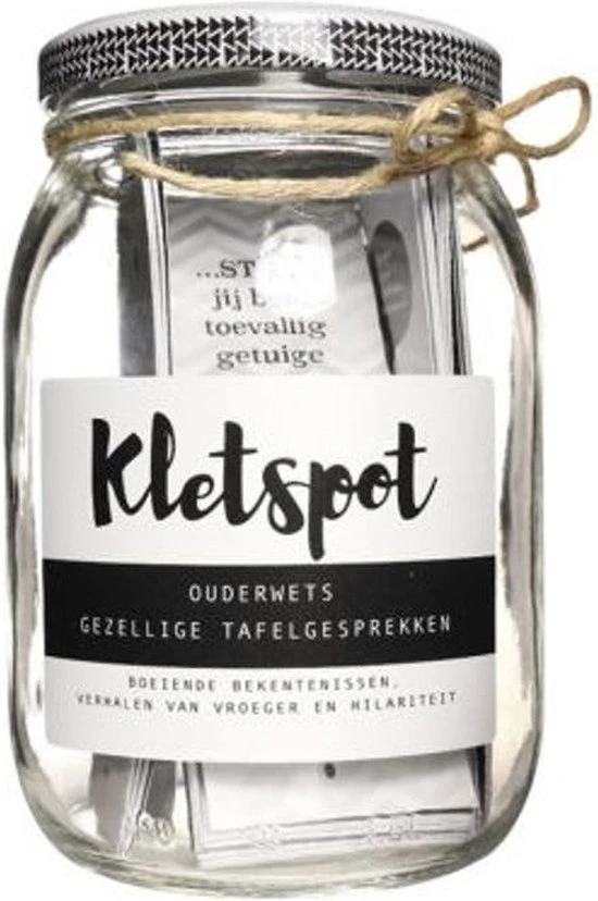 Kletspot | Ouderwets Gezellige Tafelgesprekken 1 Kletspot | Ouderwets Gezellige Tafelgesprekken
