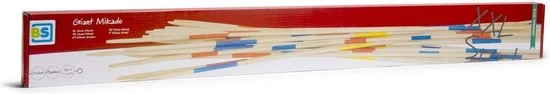 BS Mikado - Grote Stokken - Hout - Buitenspeelgoed - Familiespel 7 BS Mikado - Grote Stokken - Hout - Buitenspeelgoed - Familiespel - Afbeelding 7